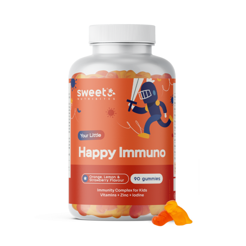 Happy Immuno – immunerősítő gumicukor gyerekeknek, 90 gumicukor